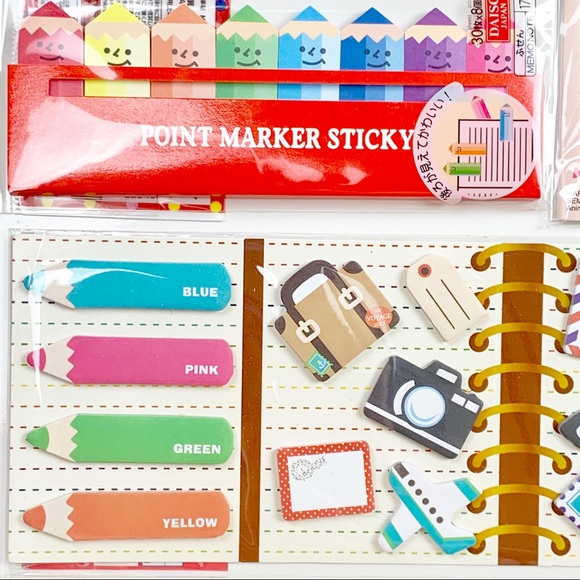 Kawaii stationary sticky note page maker set - Picture 4 of 8